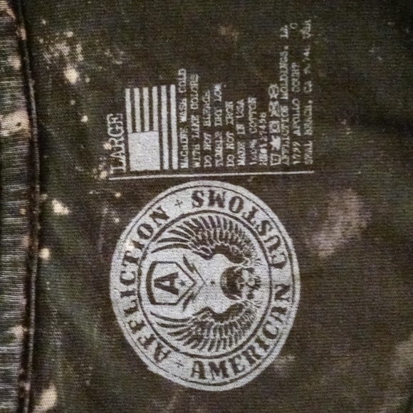 🆕 💀HTF Affliction💀 - "On The Road" 3/4 Tee - Picture 3 of 11